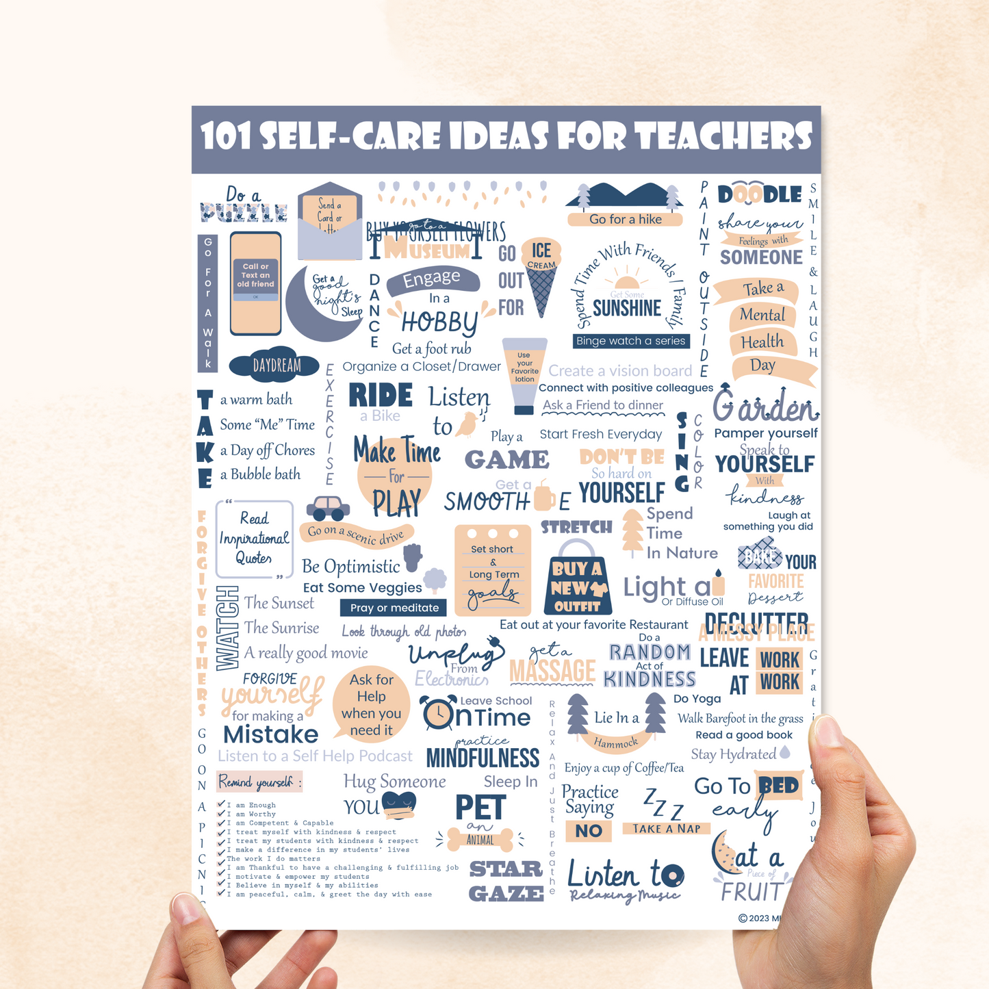 Self-Care Ideas for Teachers