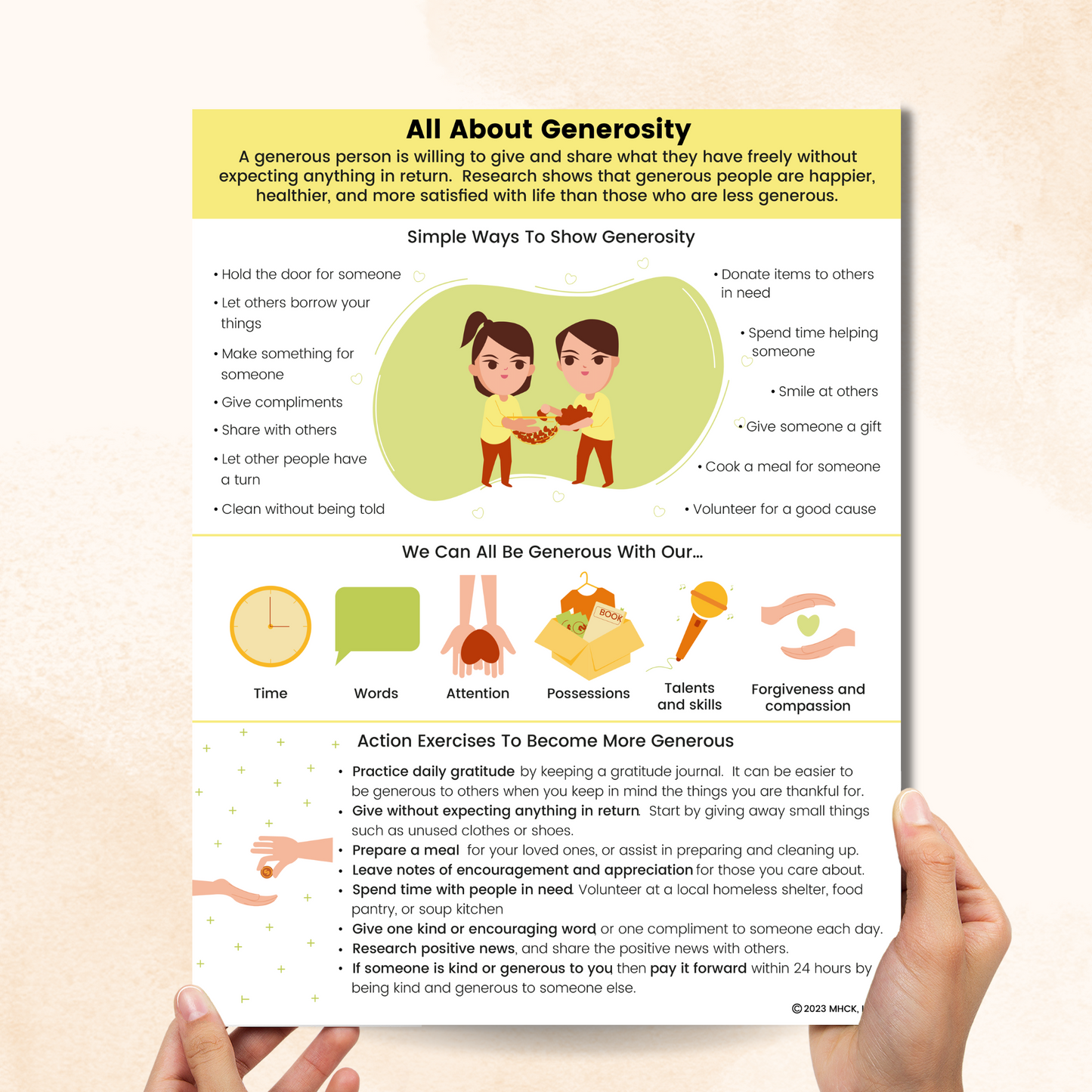 All About Generosity
