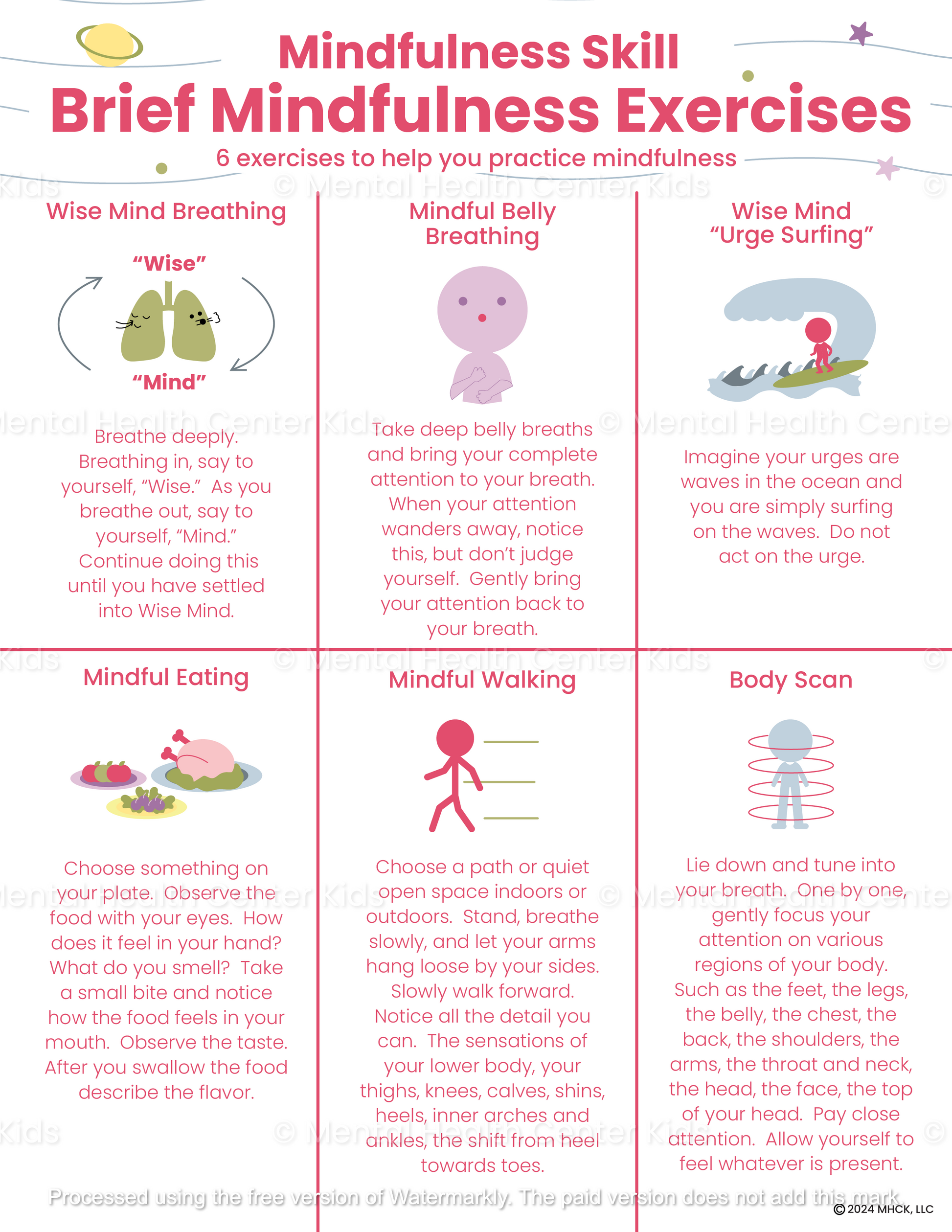 dbt mindfulness exercises