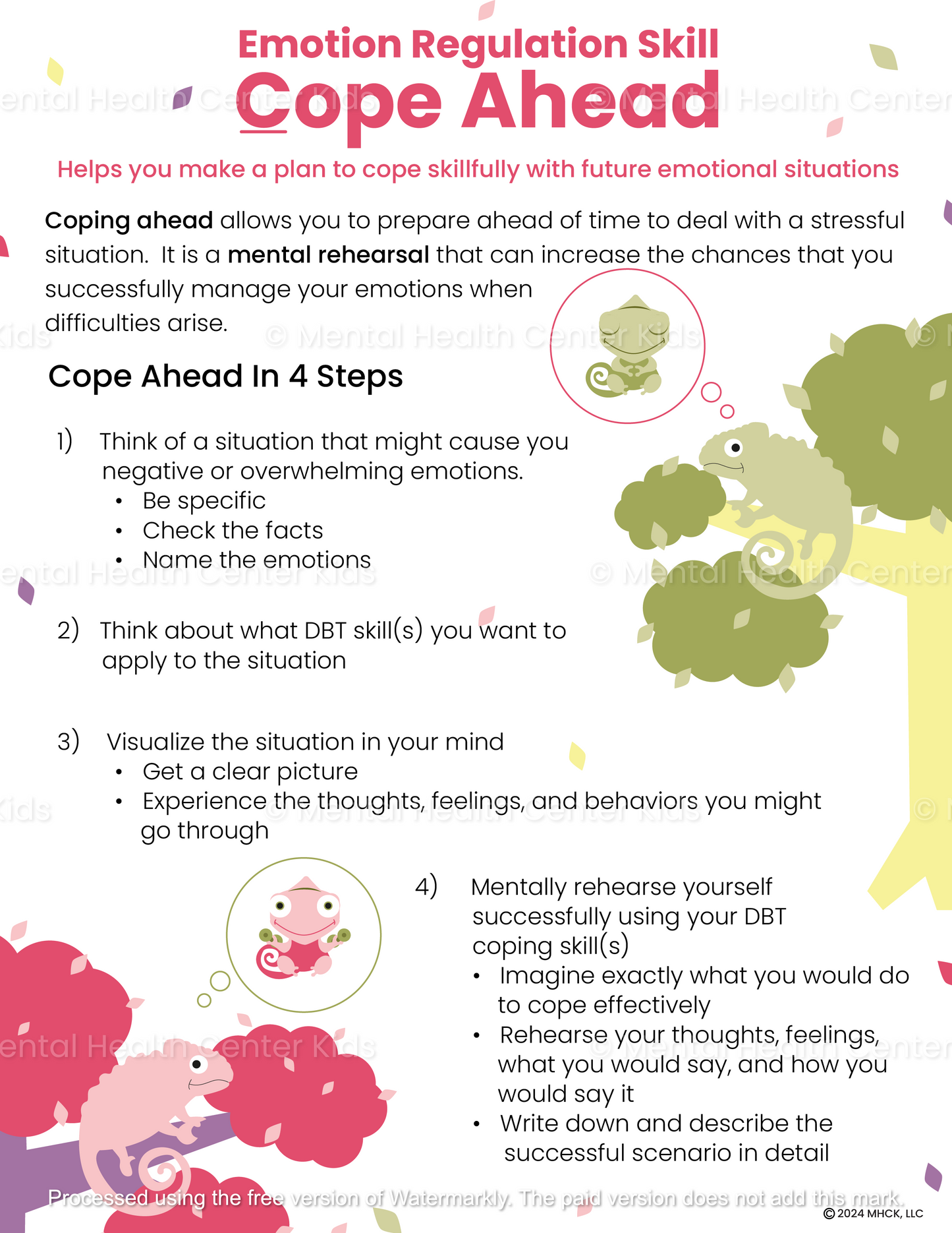 cope ahead dbt