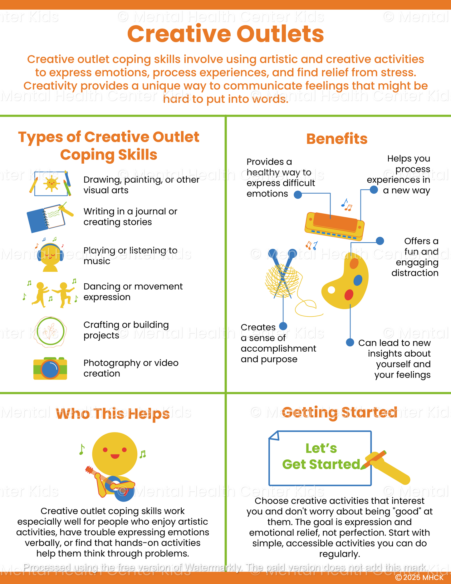 creative outlets pdf