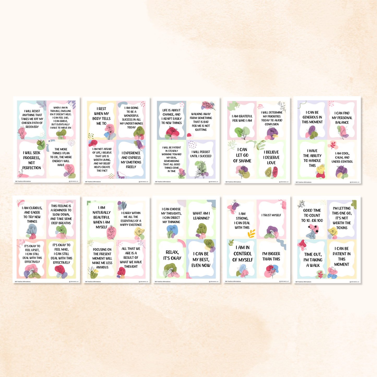 dbt positive affirmations