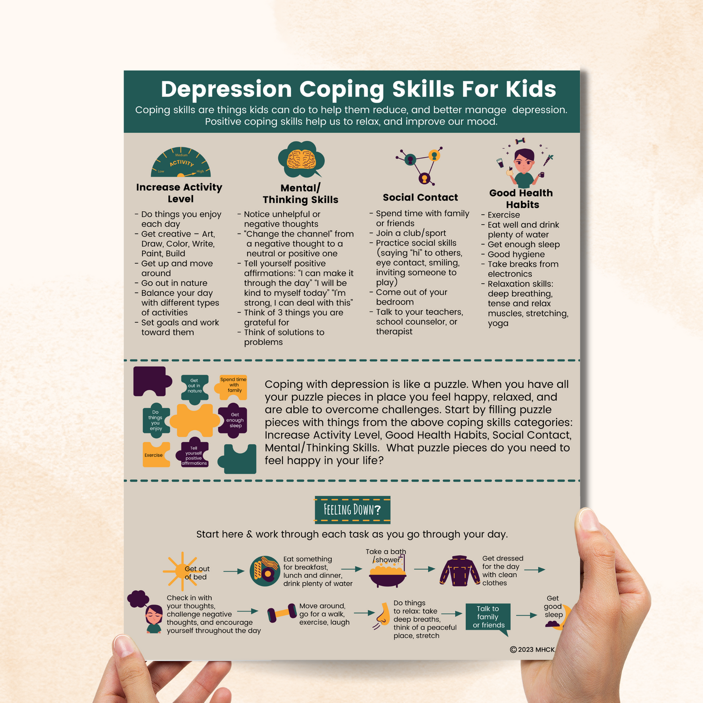 Depression Coping Skills for Kids