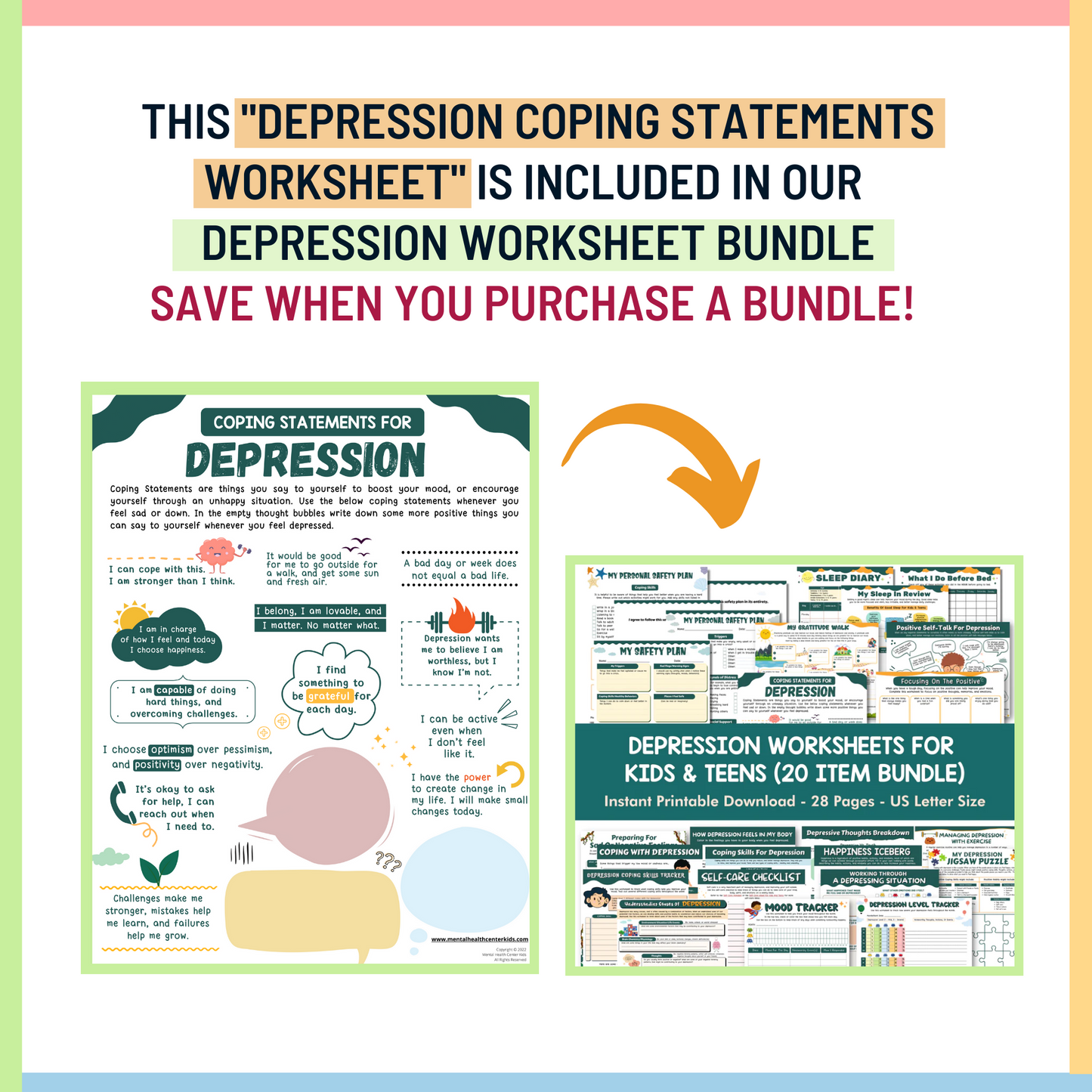 Coping Statements for Depression