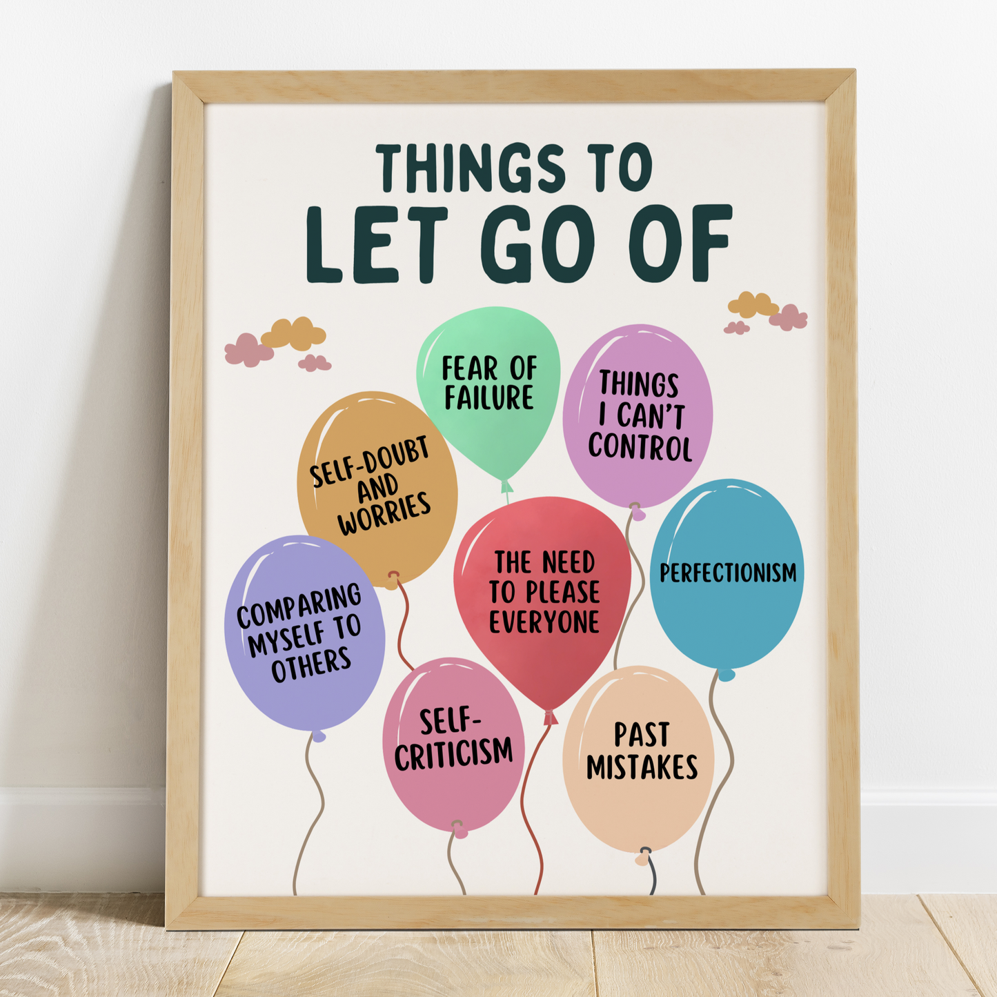 Things to Let Go Of