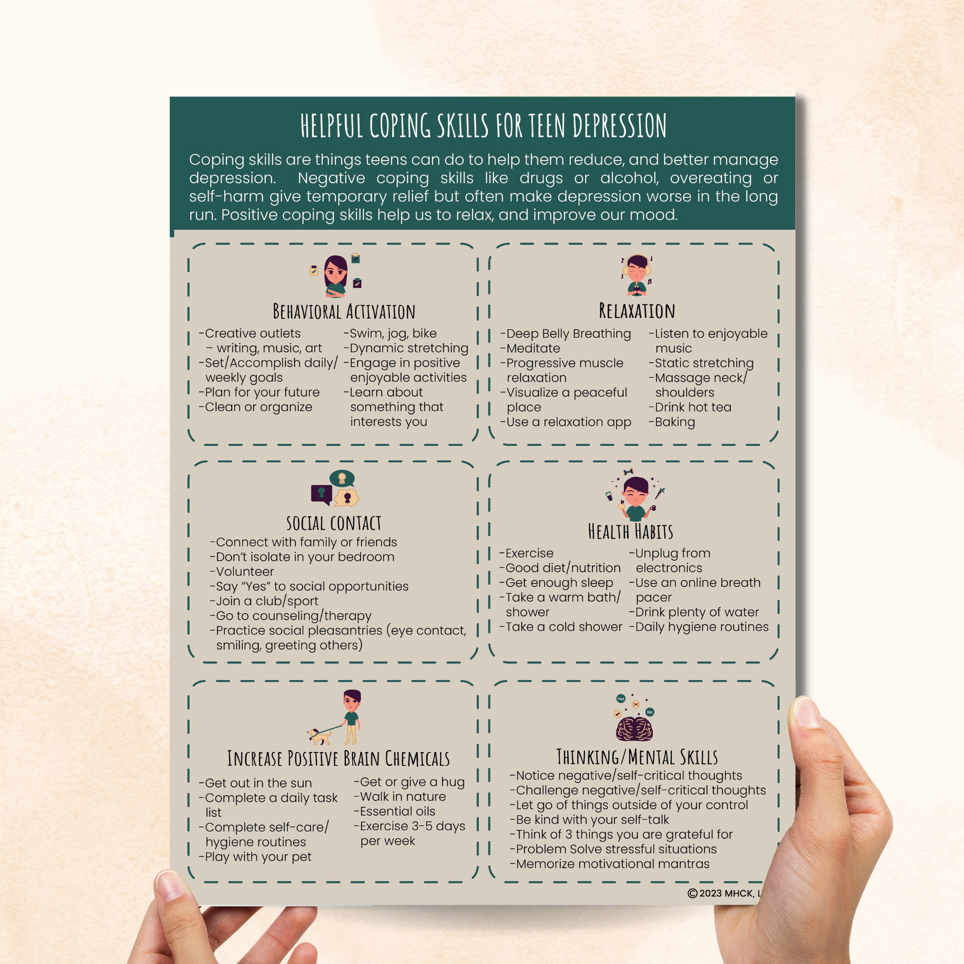 Coping Skills for Depression (PDF)