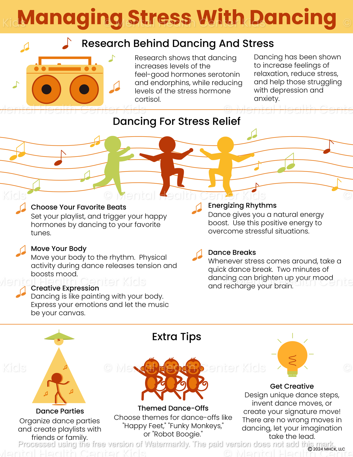 managing stress with dancing