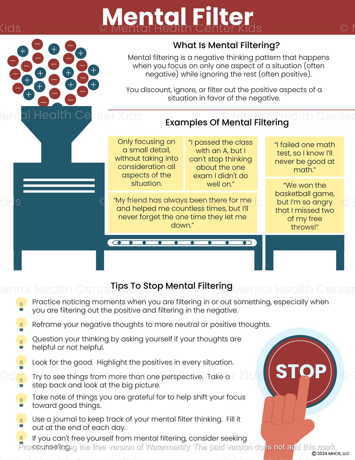 mental filter cbt pdf