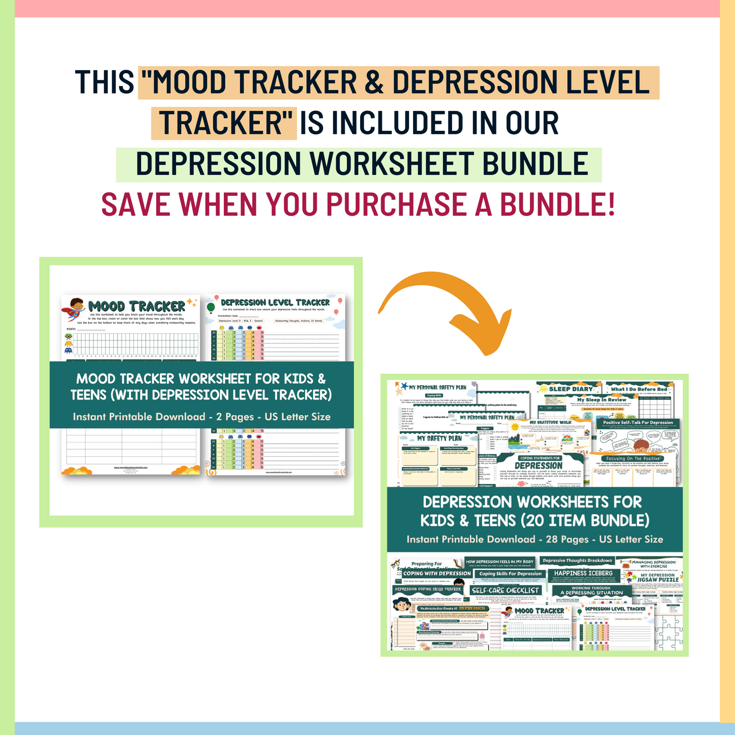 Mood Tracker Worksheet