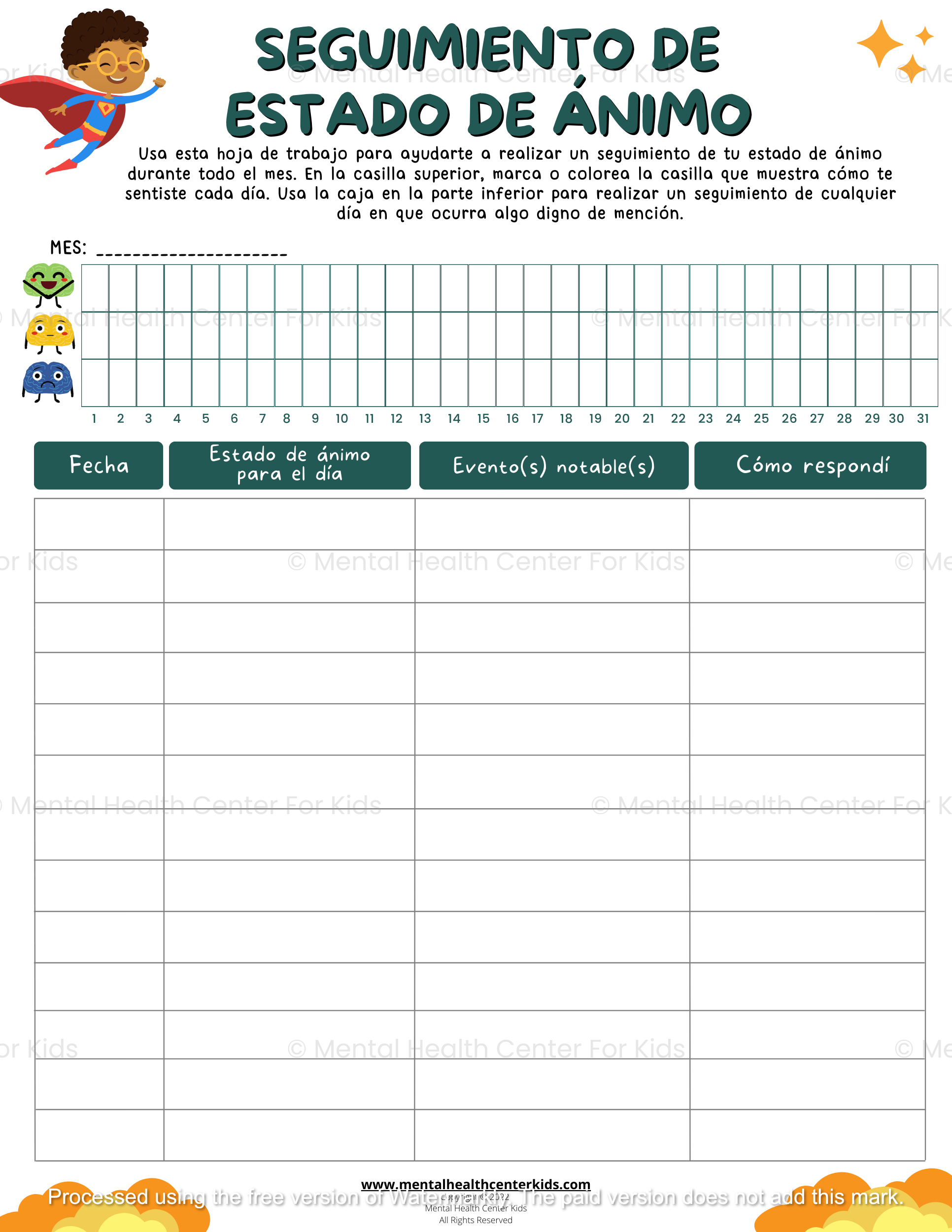 Seguimiento De Estado De Animo