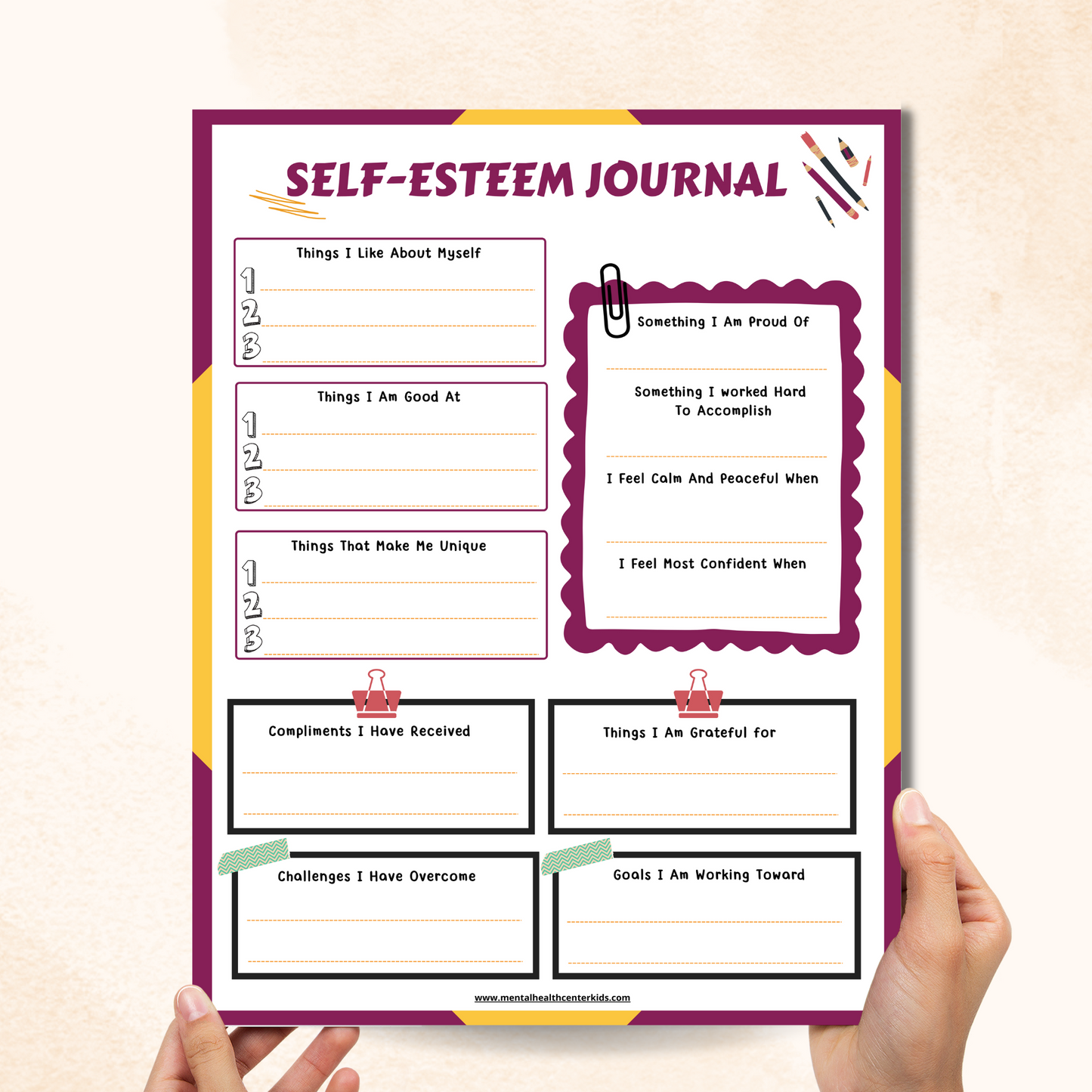 Self-Esteem Journal