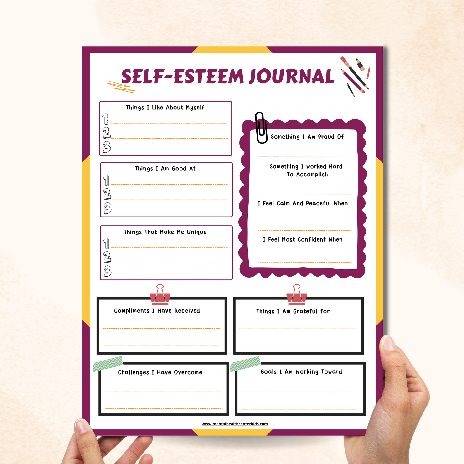 Self-Esteem Journal