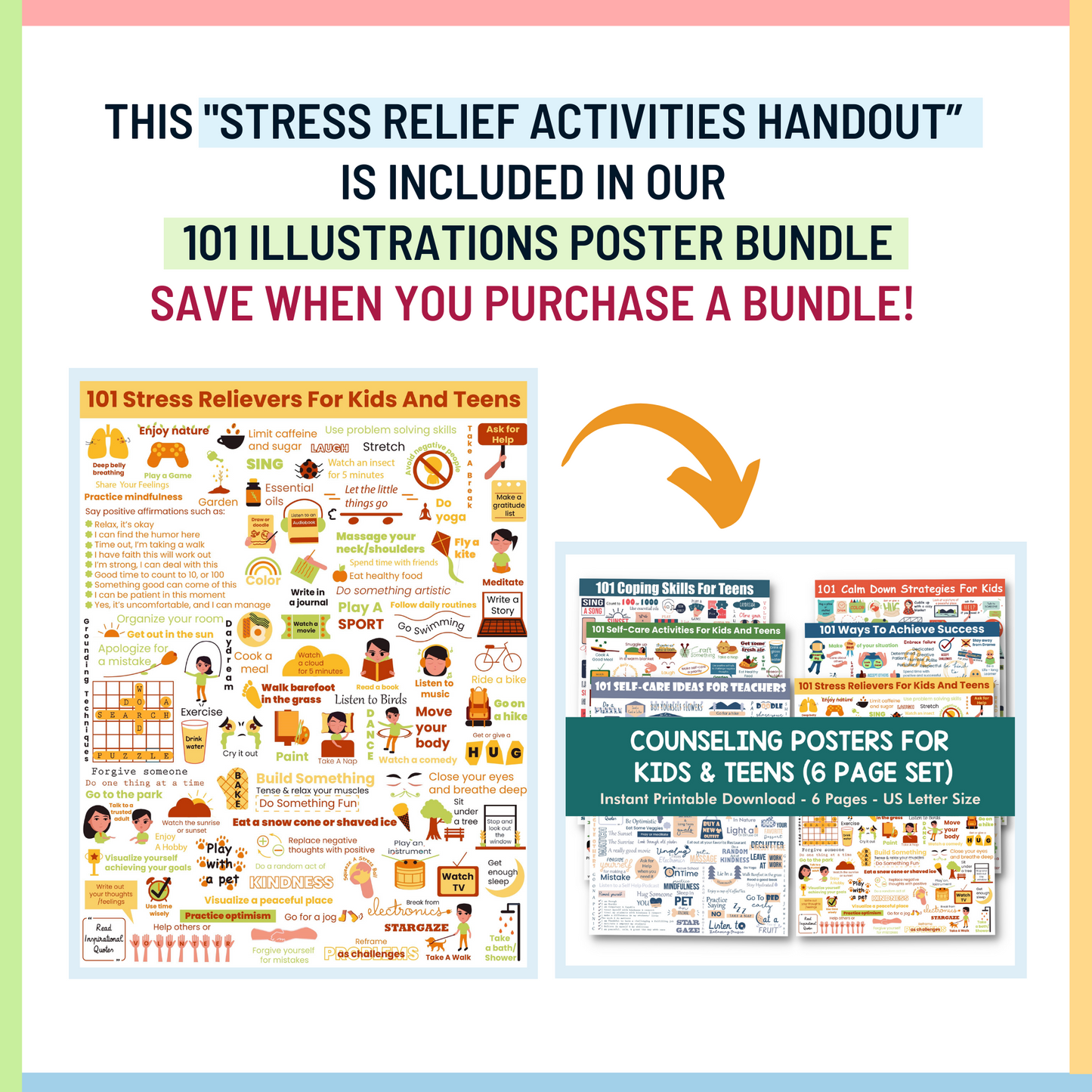 Stress Relief Activities for Kids & Teens