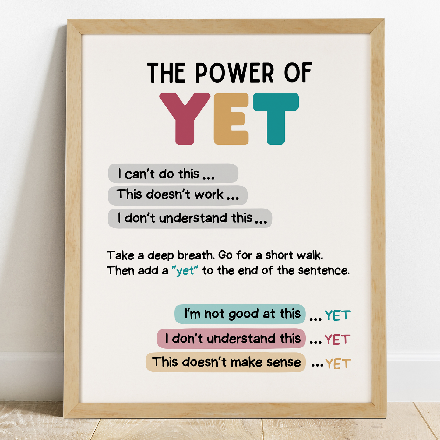 The Power Of YET
