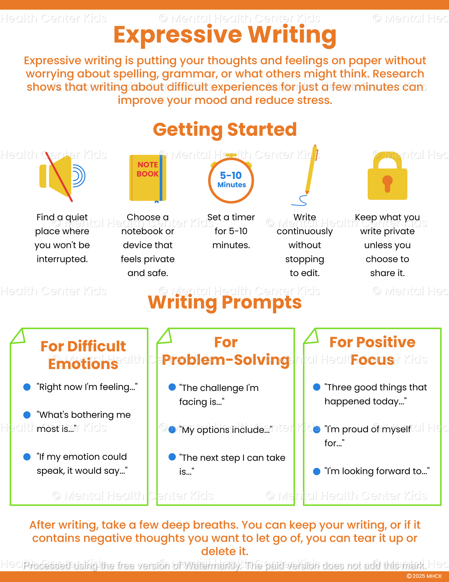 expressive writing pdf