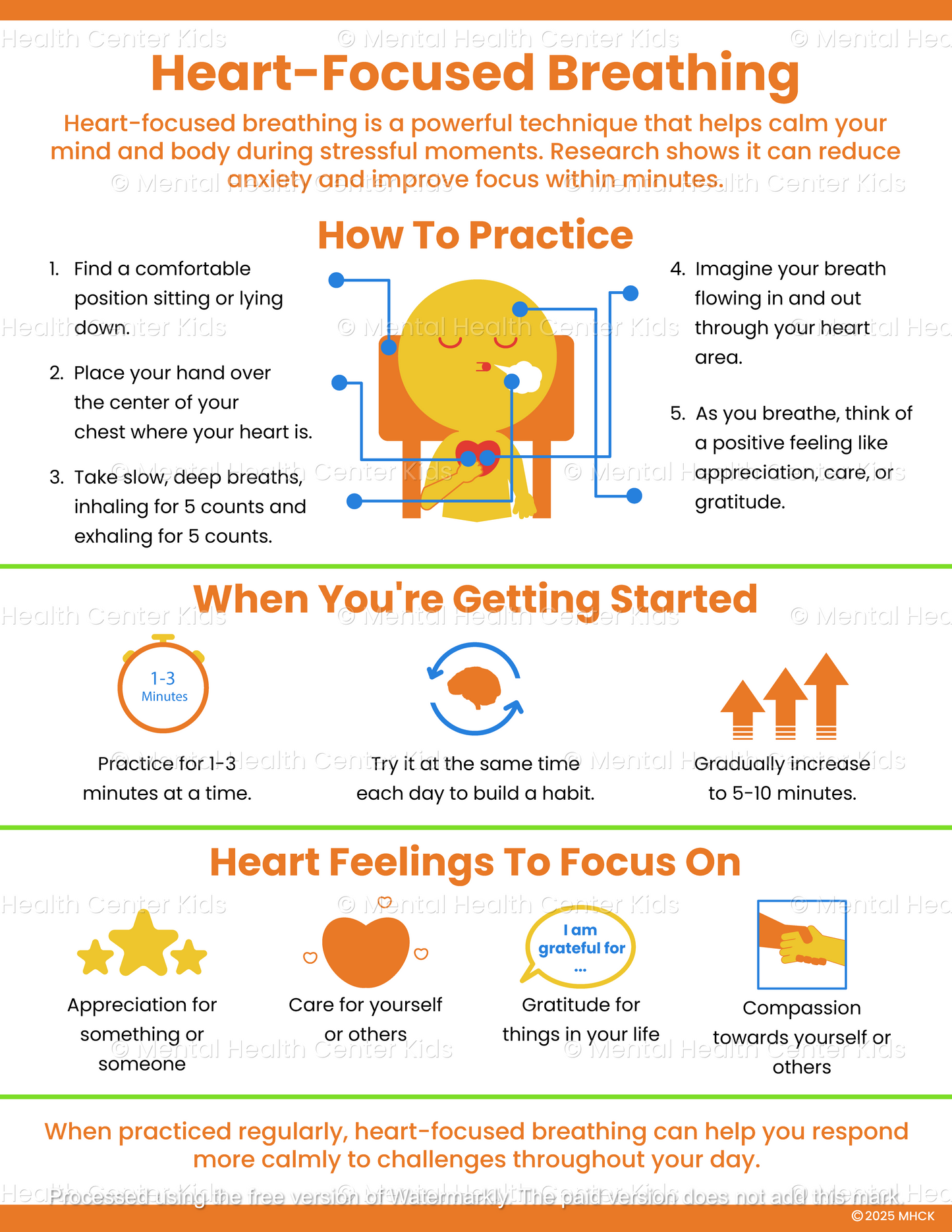 heart-focused breathing