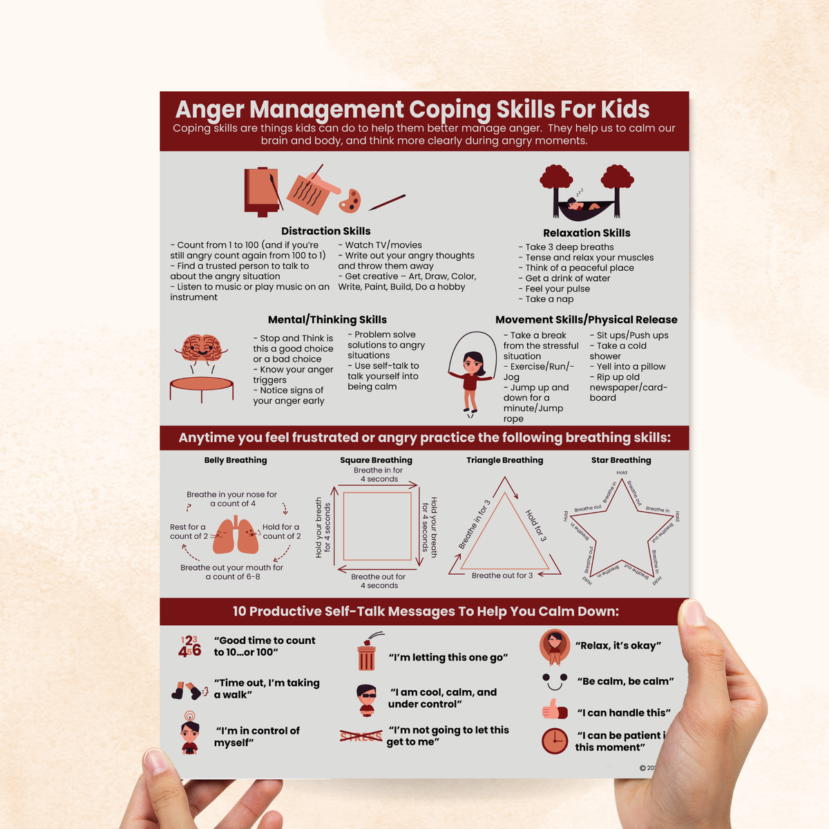 Anger Coping Skills for Kids – Mental Health Center Kids