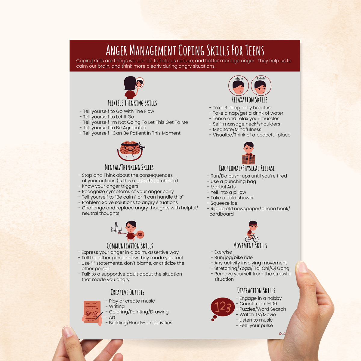 Anger Coping Skills for Teens – Mental Health Center Kids