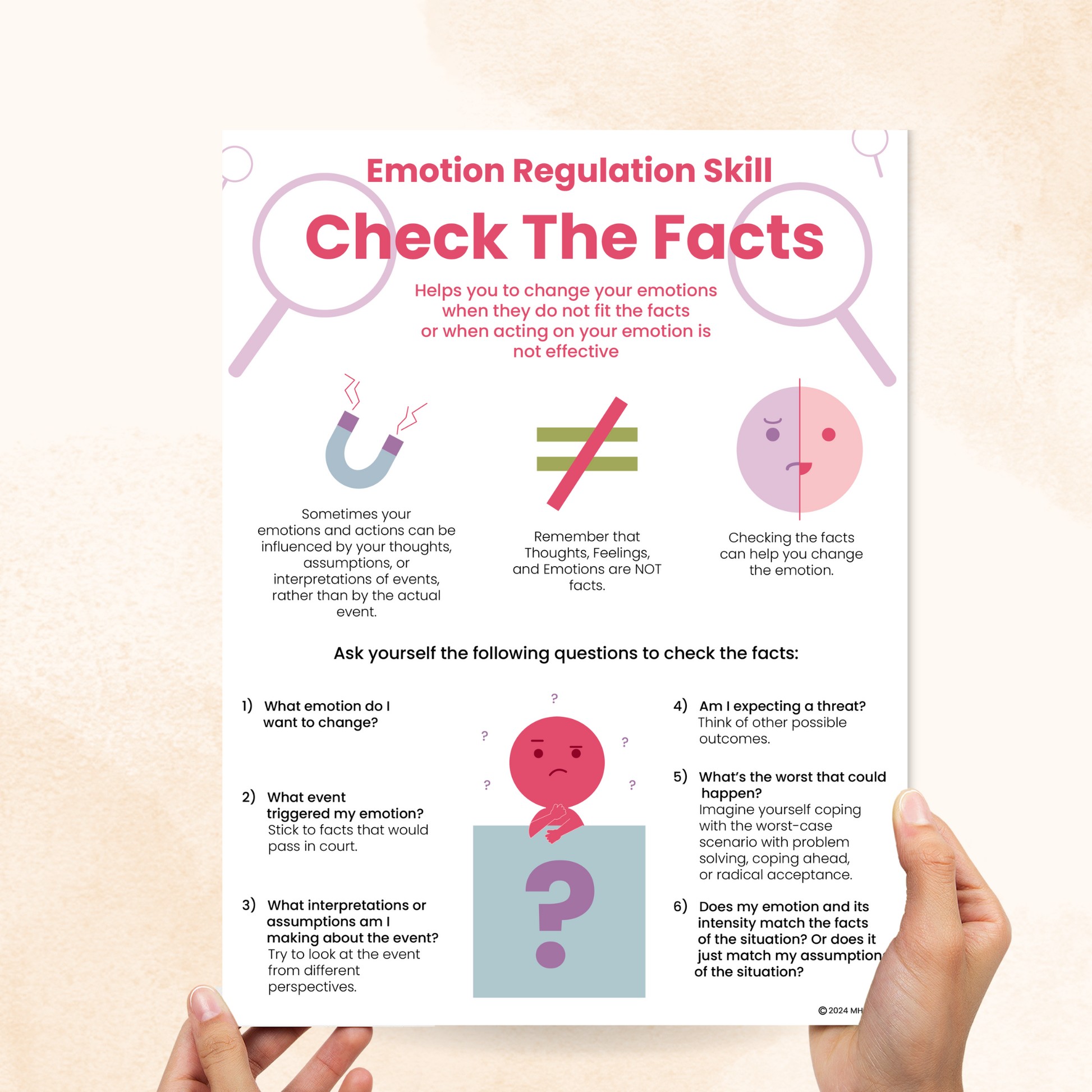 check the facts dbt handout
