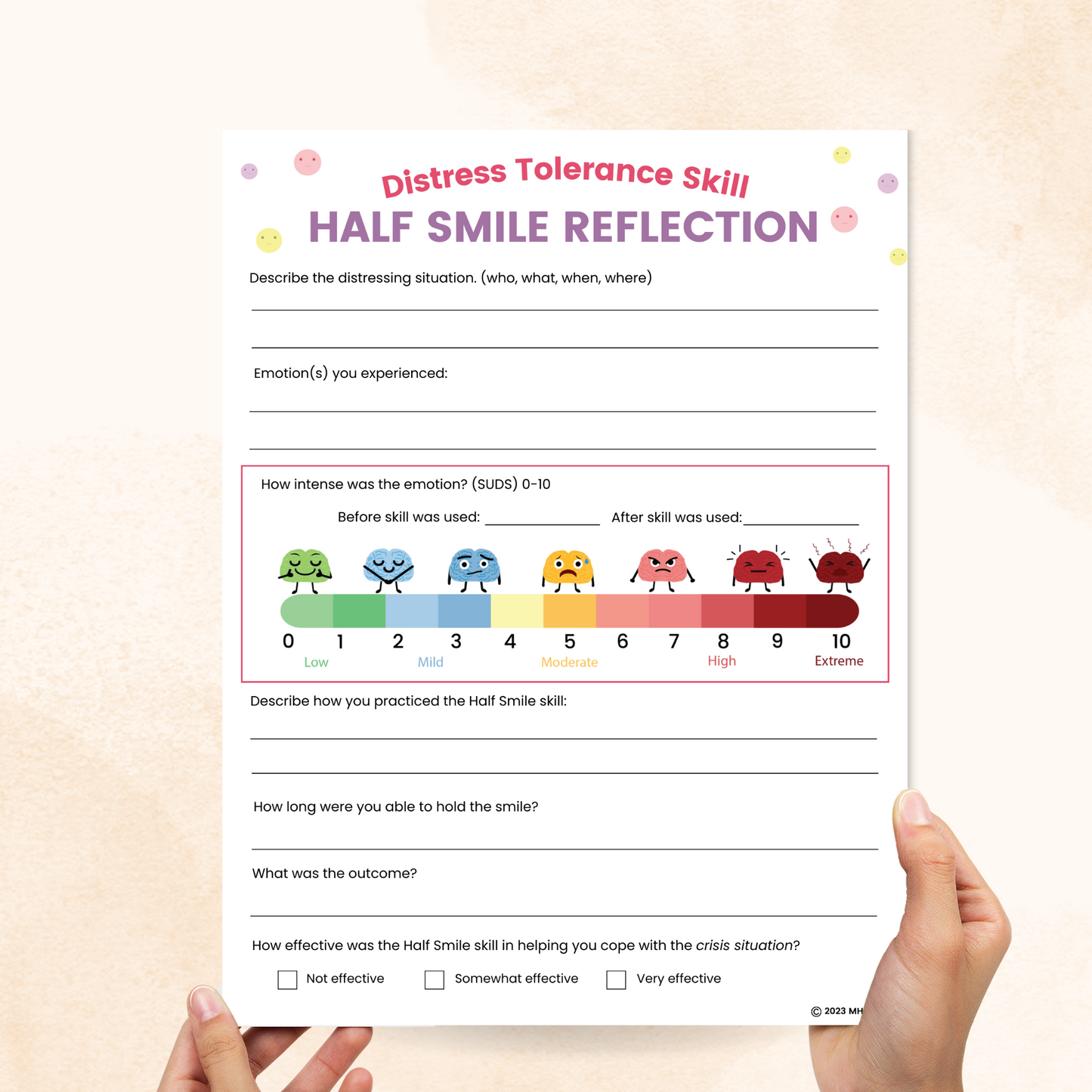 dbt half smile pdf