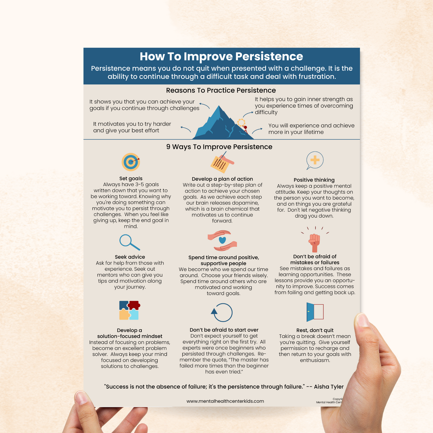 persistence poster