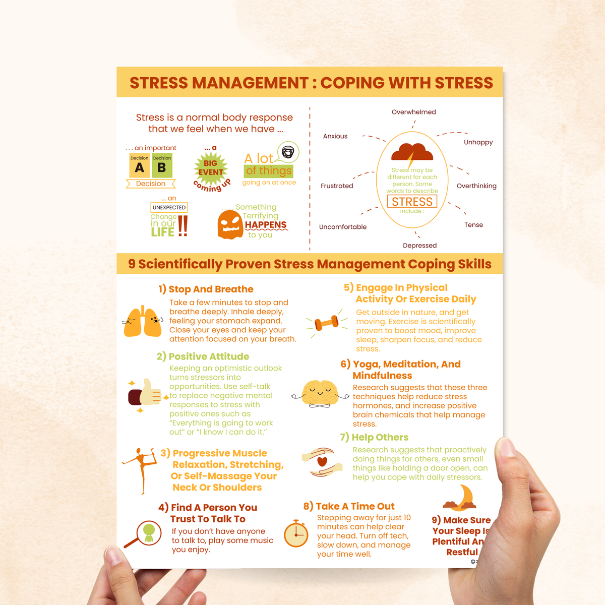 Stress Management Skills (PDF) – Mental Health Center Kids