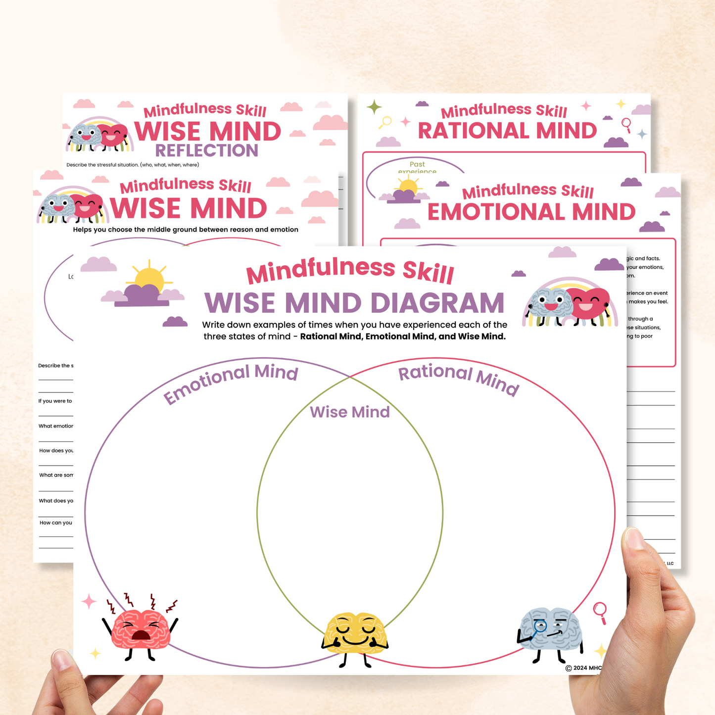 wise mind dbt worksheets