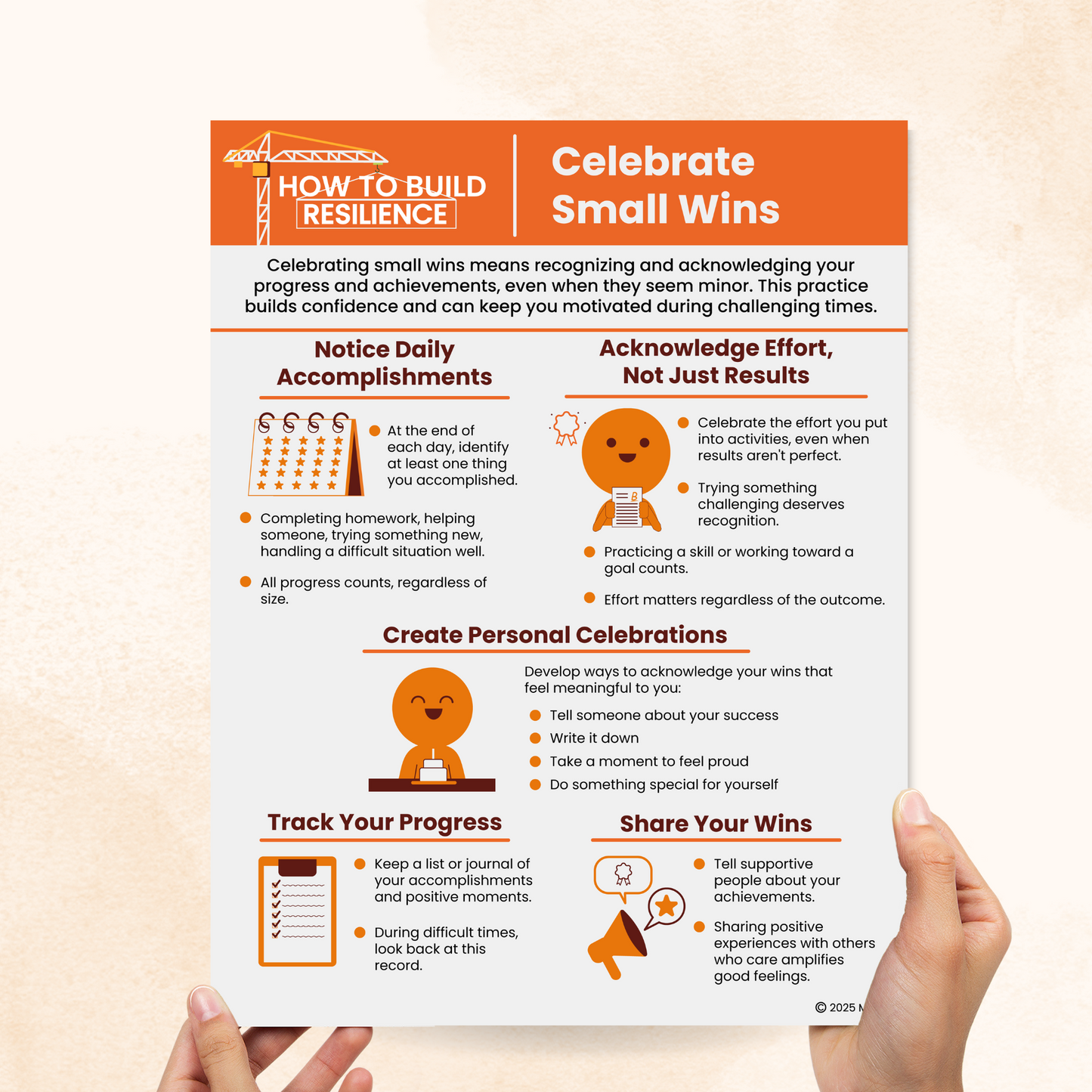 celebrate small wins