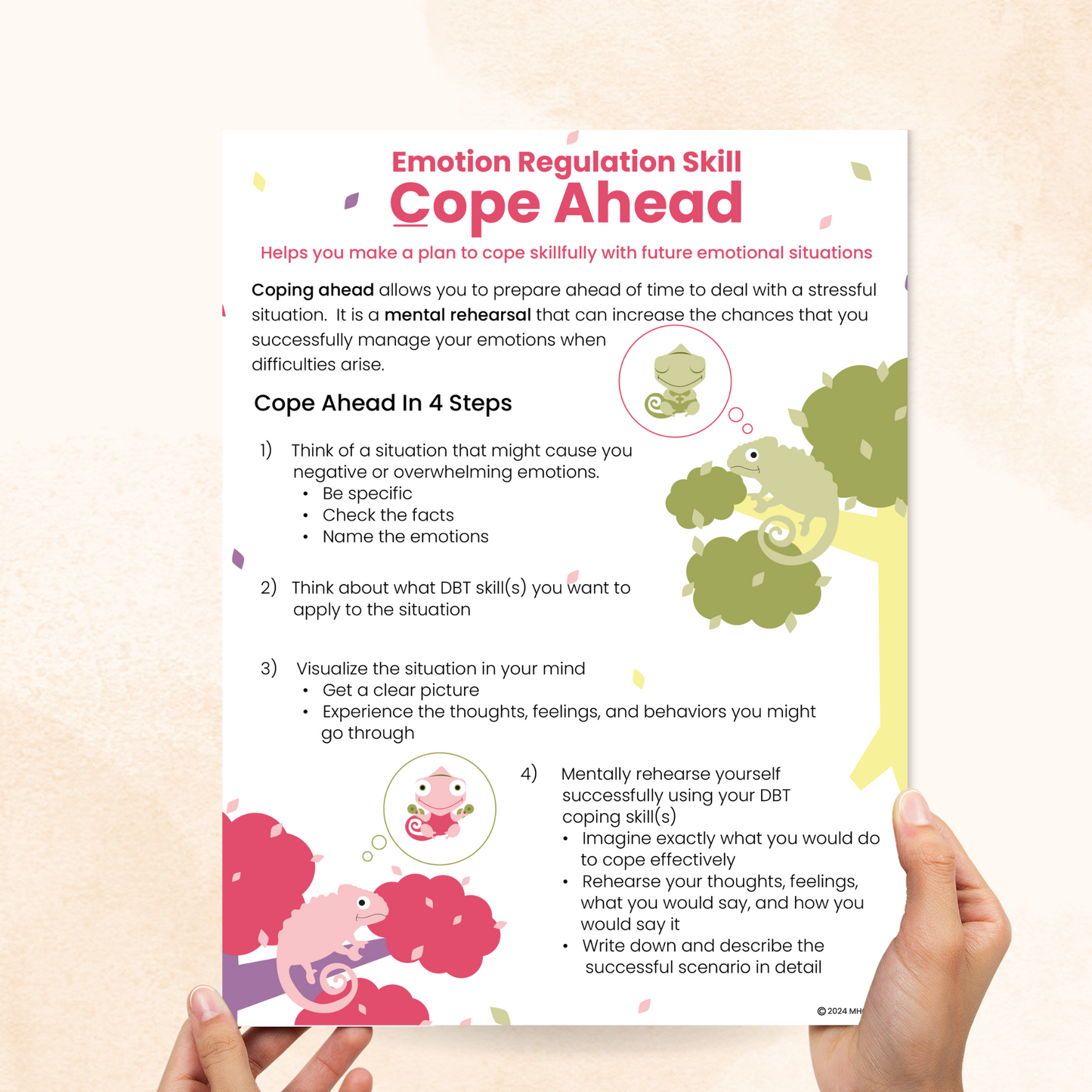 cope ahead dbt handout pdf