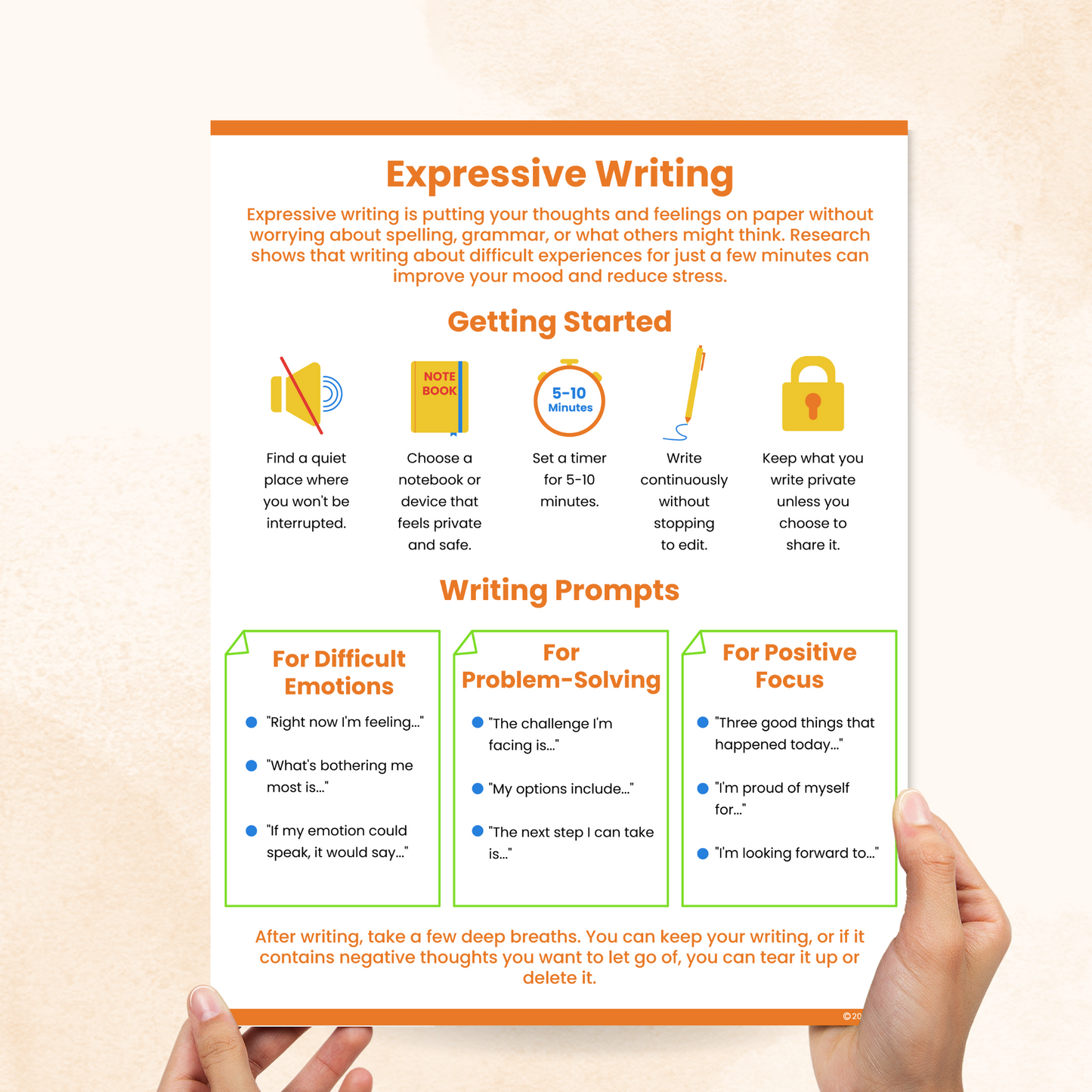 expressive writing