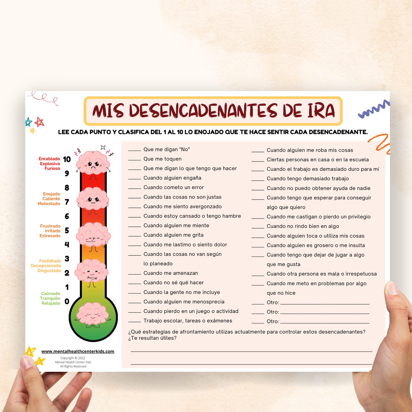 Mis Desencadenantes De Ira