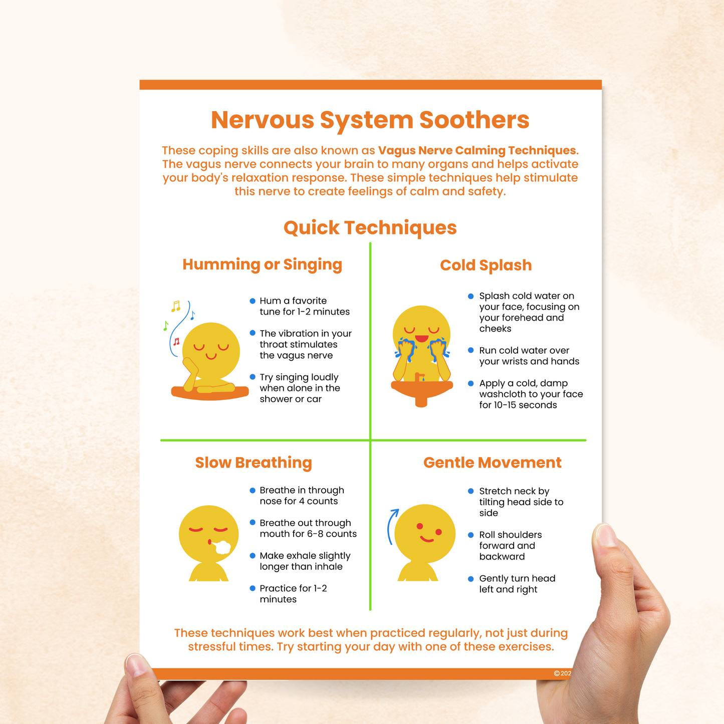 vagus nerve calming techniques