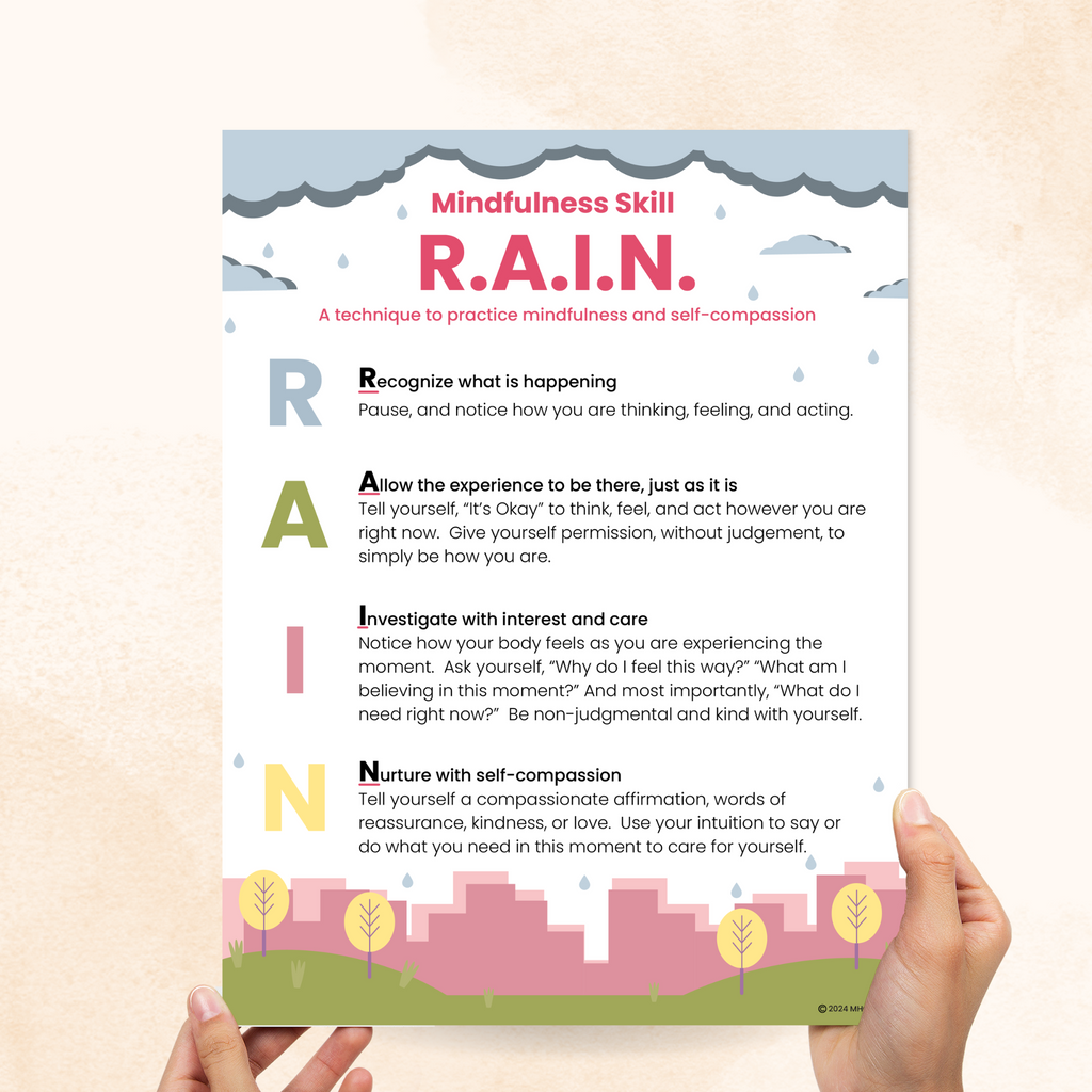 rain mindfulness technique pdf