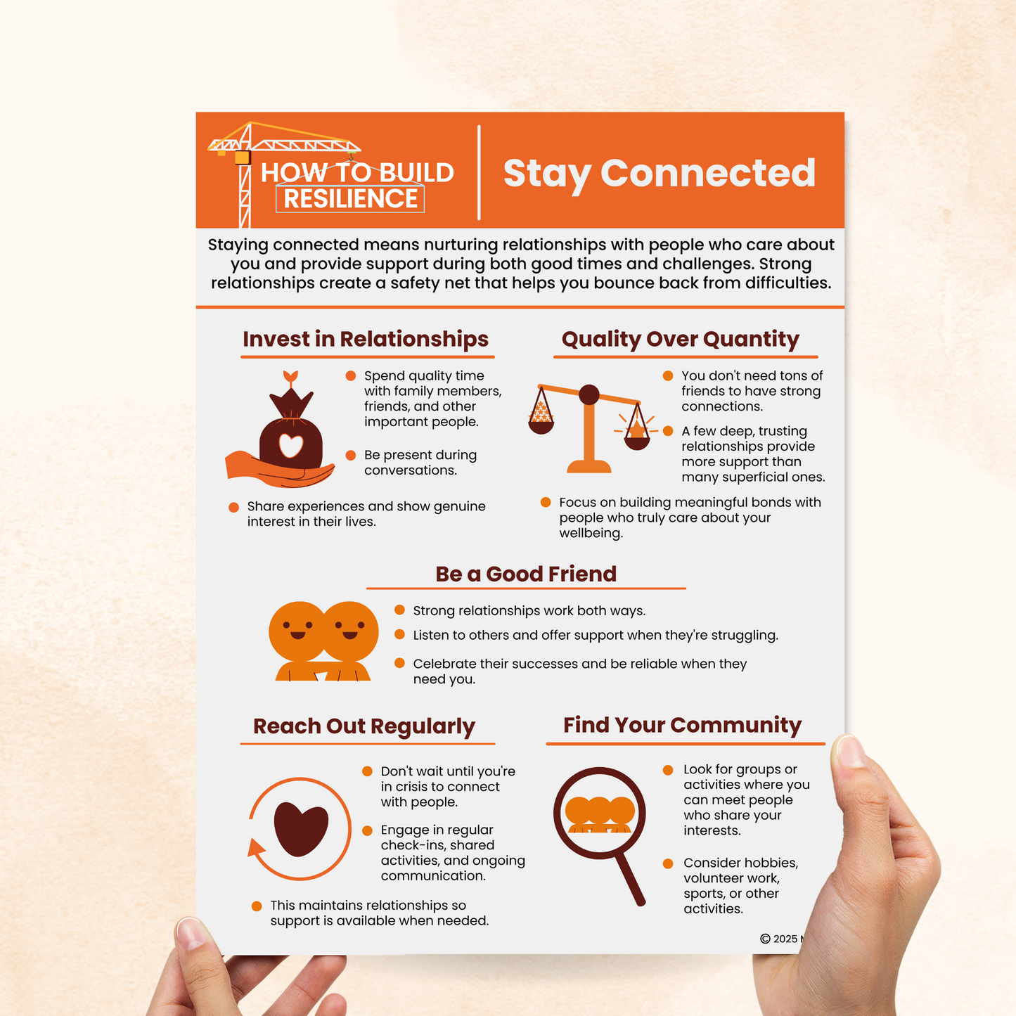 stay connected