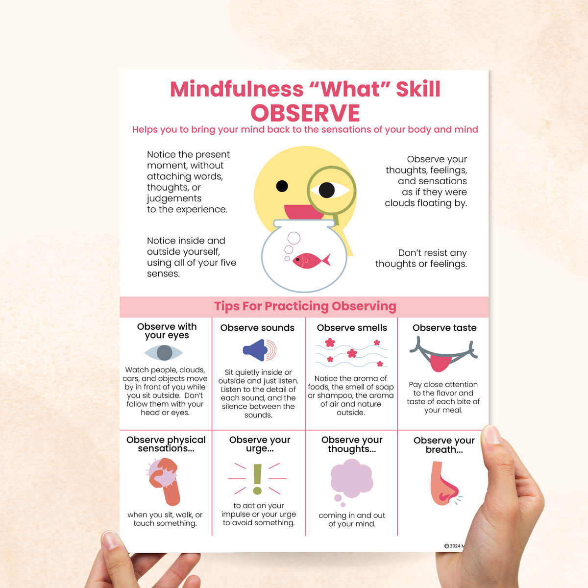 DBT Observe Mindfulness What Skill PDF Mental Health Center Kids dbt-observe-mindfulness-what-skill-pdf-mental-health-center-kids