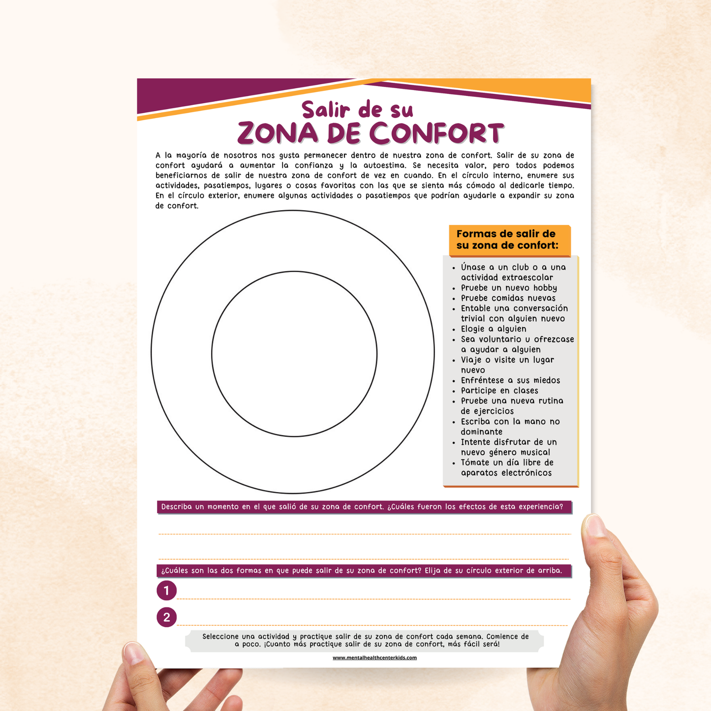 Salir De Su Zona De Confort