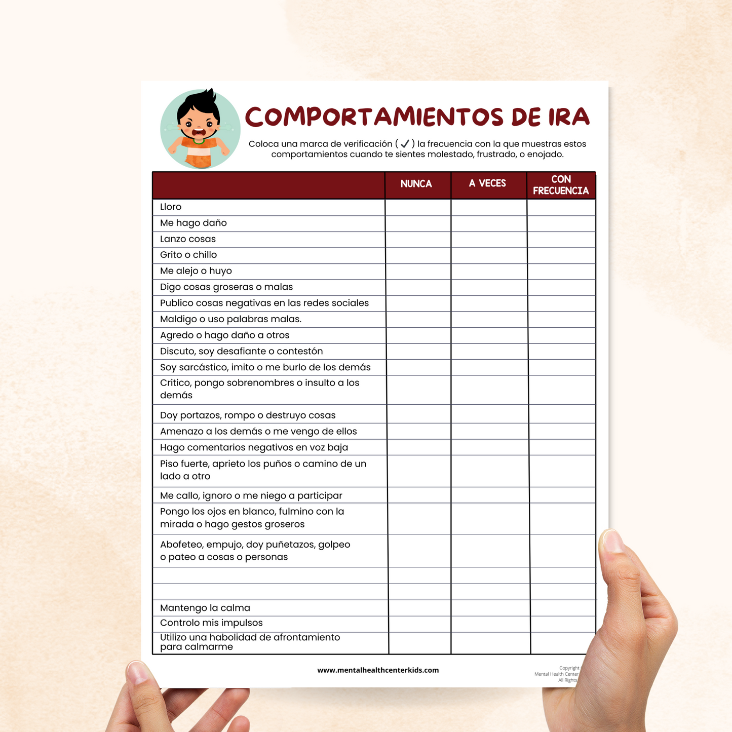 Comportamientos De Ira