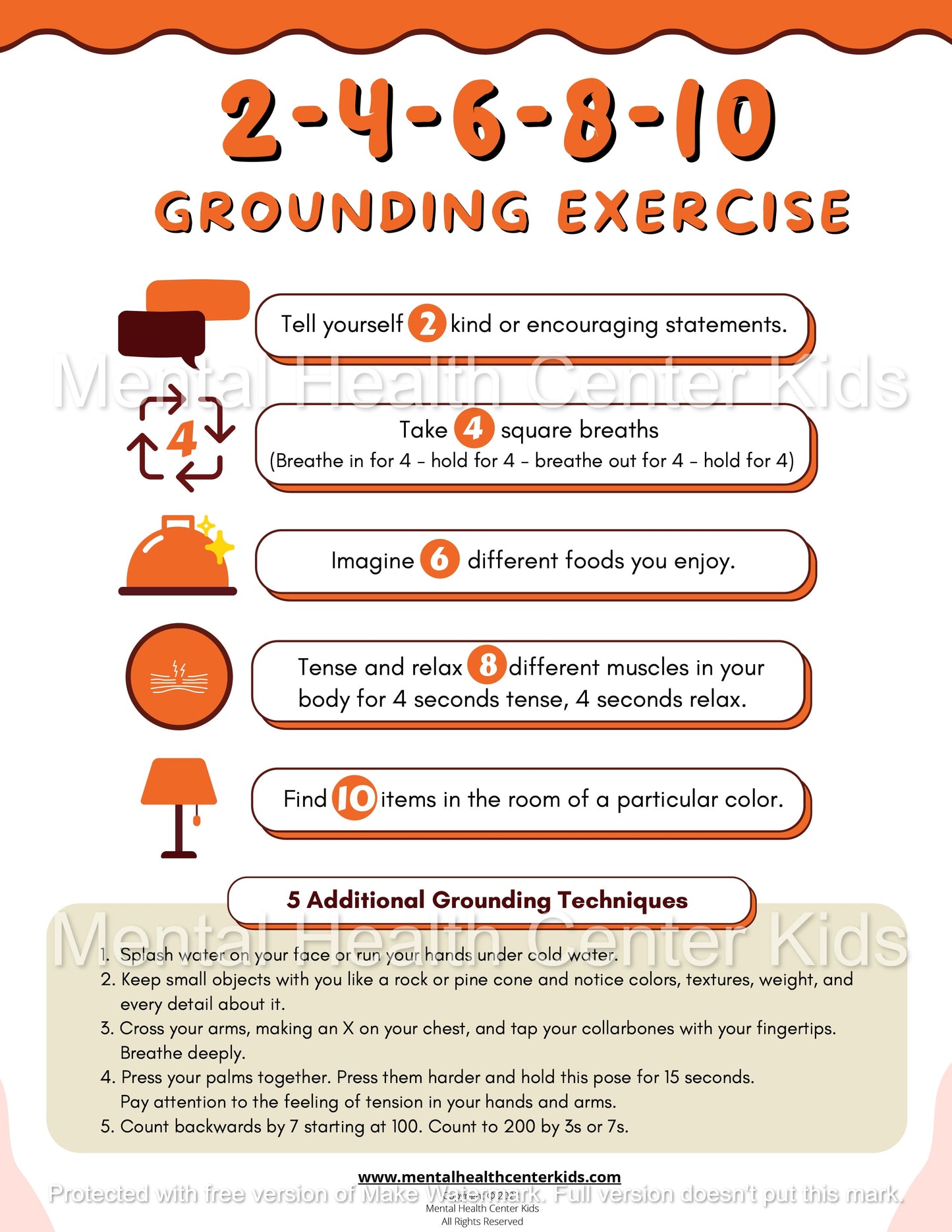 grounding exercises pdf