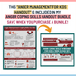 Anger Management Coping Skills for Kids Printable Handout
