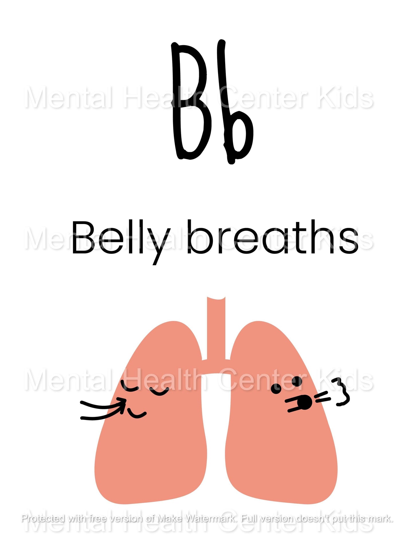 Alphabet Line for Classroom, Bedroom, and Counseling Office Coping Skills Alphabet