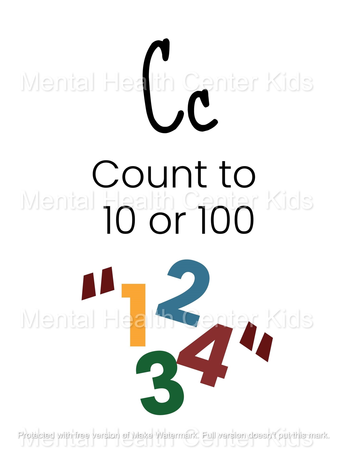 Alphabet Line for Classroom, Bedroom, and Counseling Office Coping Skills Alphabet