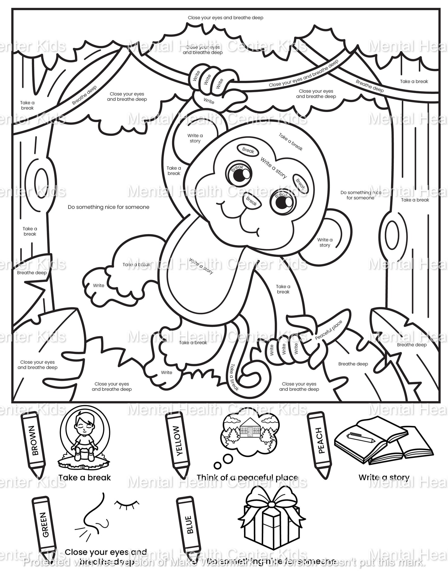 baby animals coloring pages