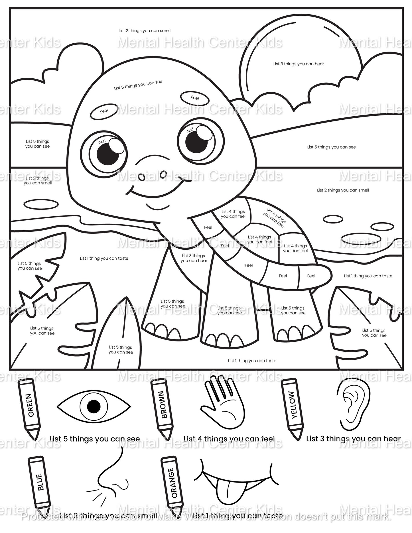 baby animals coloring pages