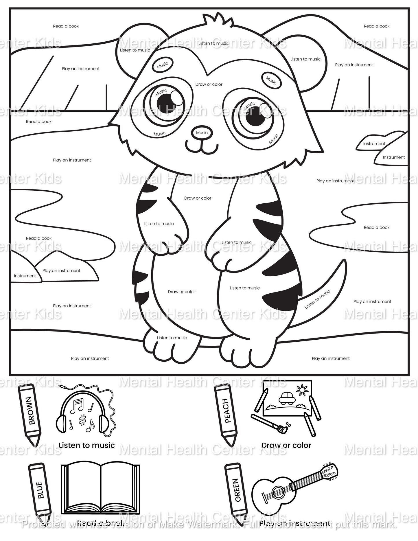 baby animals coloring pages