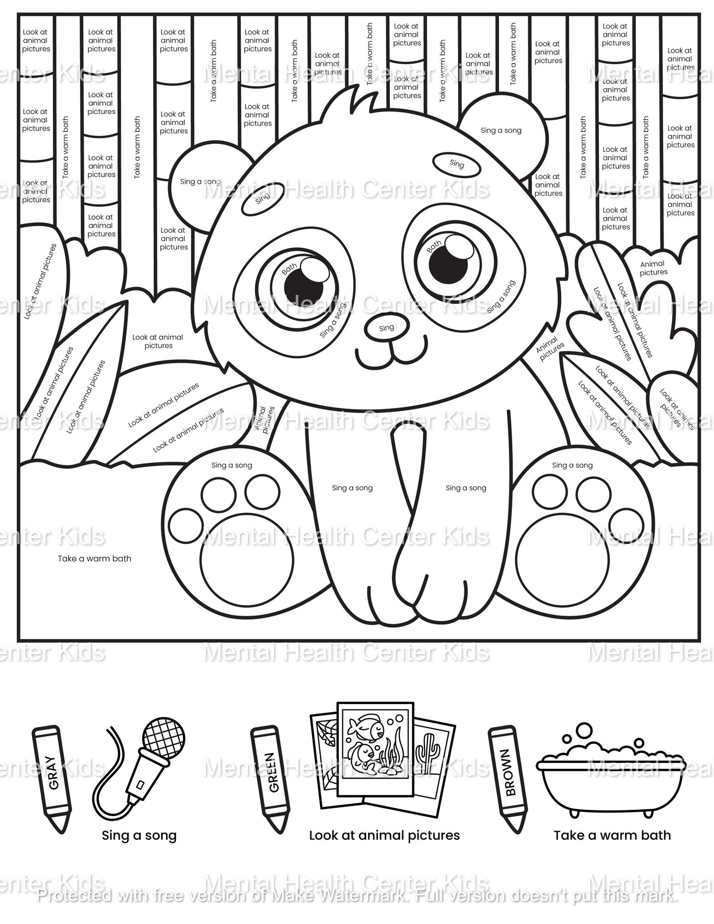 baby animals coloring pages