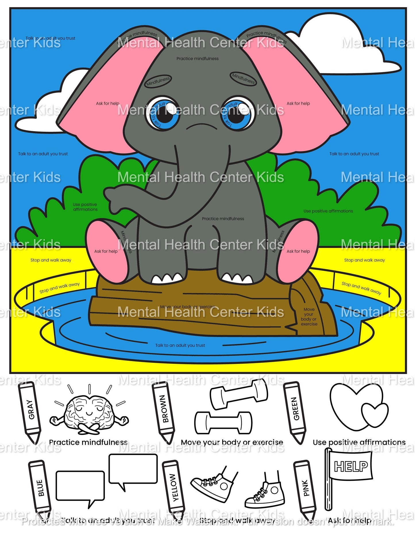 baby animals coloring pages