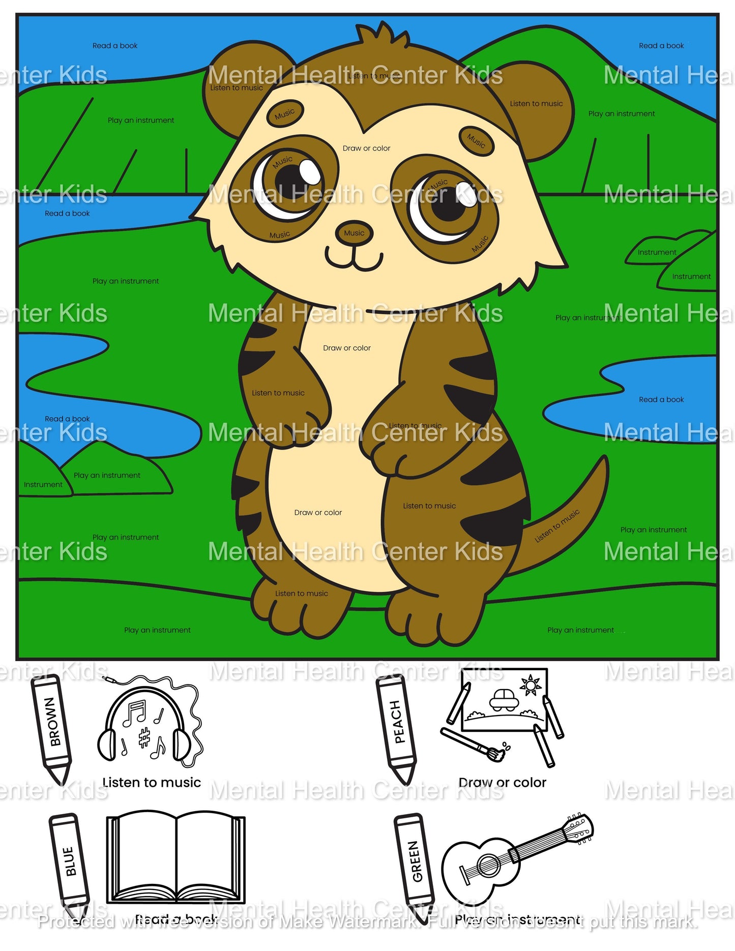 baby animals coloring pages