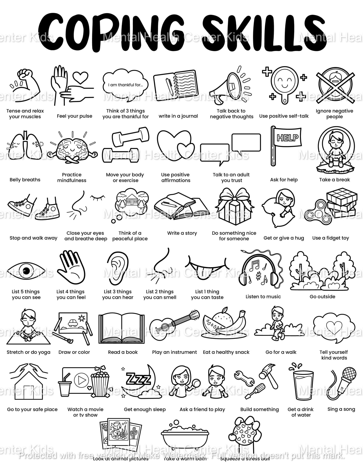 baby animals coloring pages