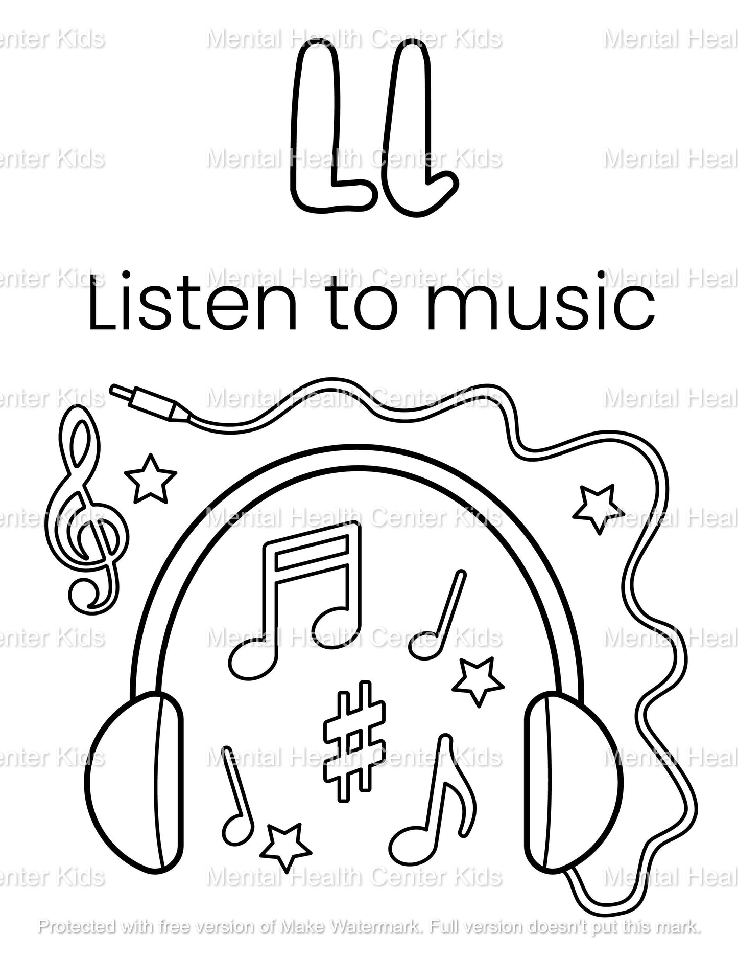 alphabet coloring book
