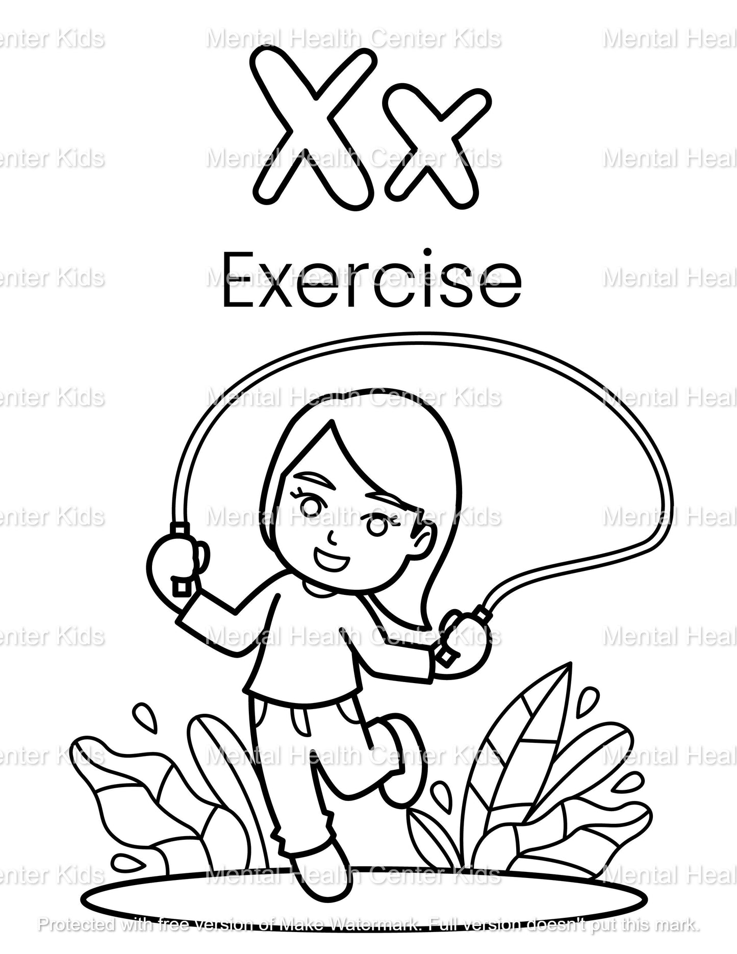 alphabet coloring book